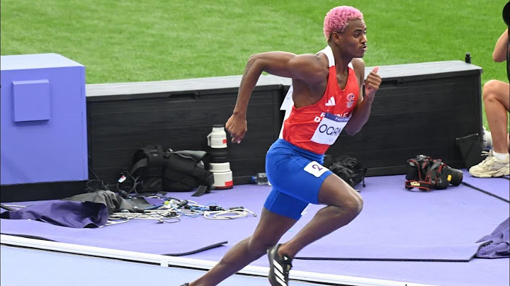 ALEXANDER OGANDO AVANZA A LA SEMIFINAL DE LOS 200 METROS- JUEGOS OLÍMPICOS PARÍS 2024