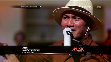 Anji - Aku Sayang Kamu - Tribute to Iwan Fals (Live at Music Everywhere) **