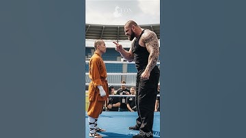 Shaolin Monk vs. The Giant: Hyper-Realistic AI Fight 🥋 | Fox Kung Fu AI