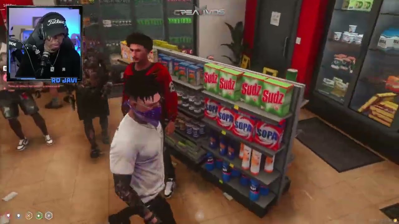 82# RdJavi - Nos llevamos a ReyDeLaCity de rehén para un atraco 