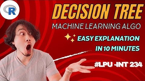 Decision Tree Algorithm Explained | Machine Learning Tutorial for Beginners with Examples