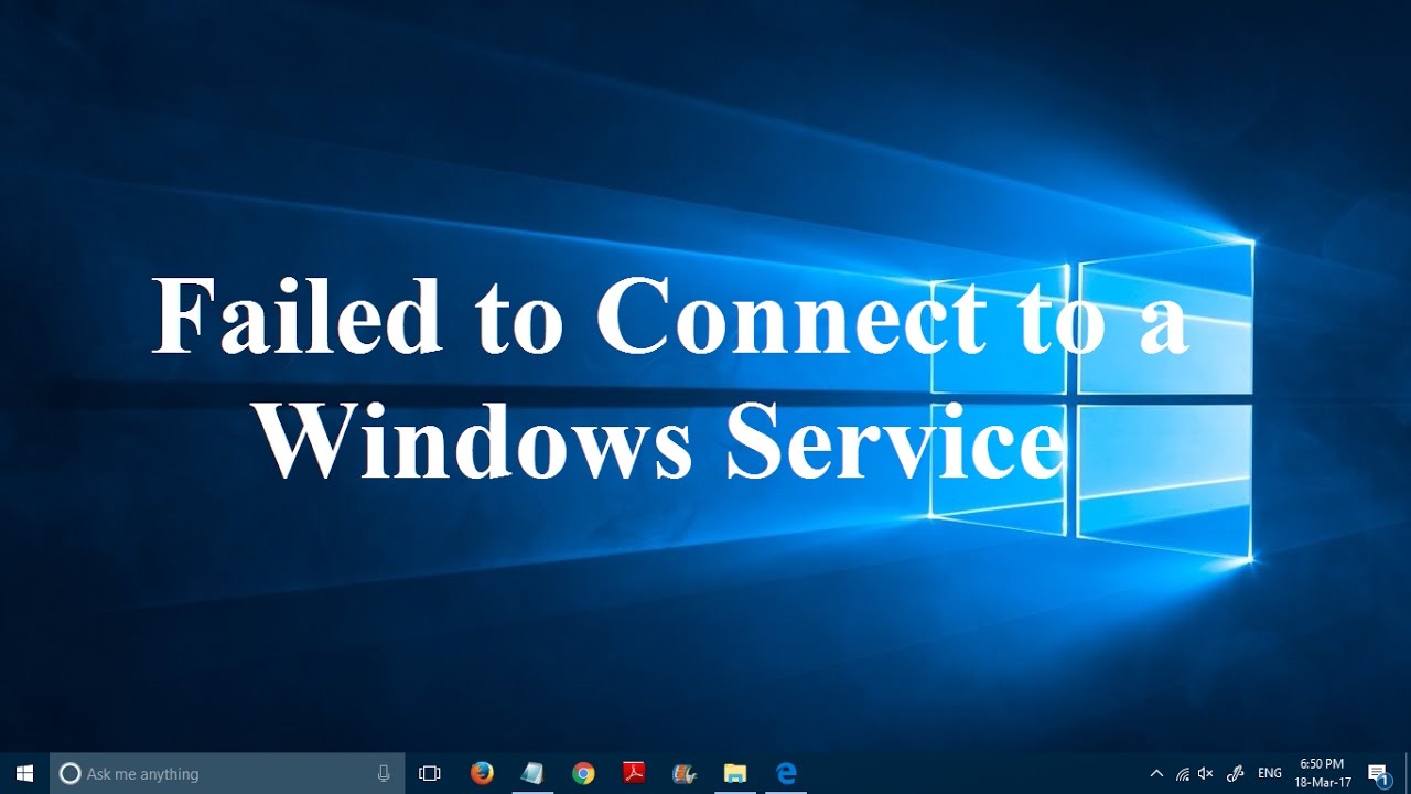 Fix Failed To Connect To A Windows Service www.vrogue.co