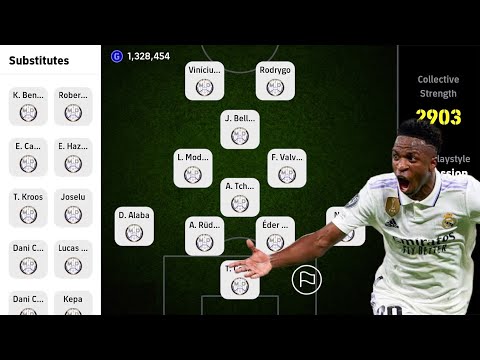 NEW REAL MADRID SQUAD!! ?? EFOOTBALL 2024 MOBILE