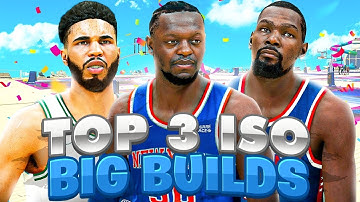 *NEW* BEST TOP 3 ISO POWER FORWARD BUILDS In NBA 2K22| THESE BUILDS CAN DO EVERYTHING‼️