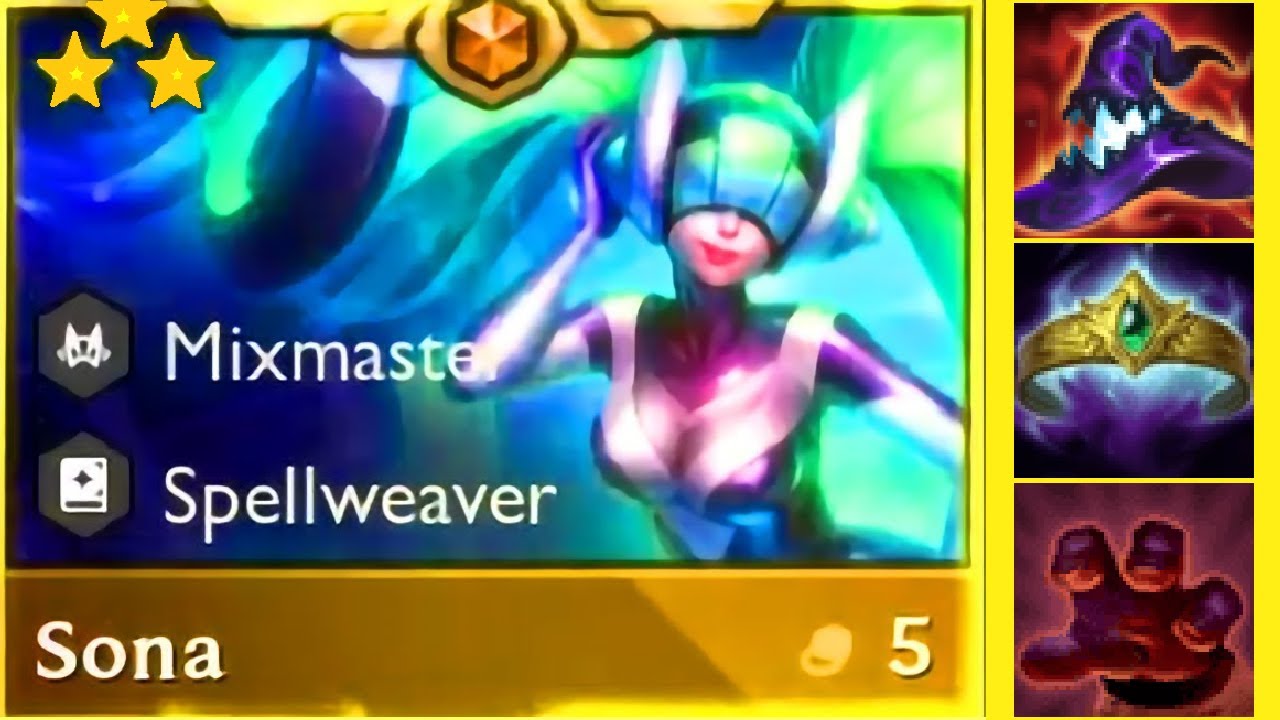 3 Star Sona ⭐⭐⭐ 1v9 !!! | TFT Set 10