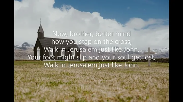 Walk in Jerusalem Just Like John (#230 Seth Parker...