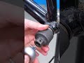 Quick removal of the left aluminum bottom bracket cup #shortvideo