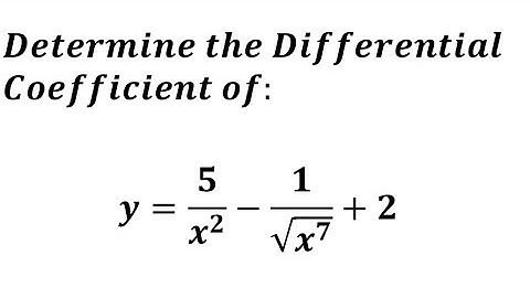 Differentiation of y =ax^n by the general rule_ Ex 1