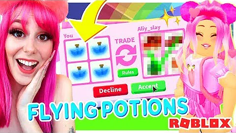 I Traded Only FLYING Potions In Adopt Me For 24 Hours.. This Is What I Got! Roblox Adopt Me Trading