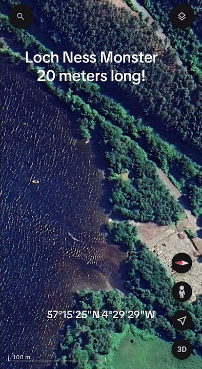 Loch Ness Monster Found at 57°15'25