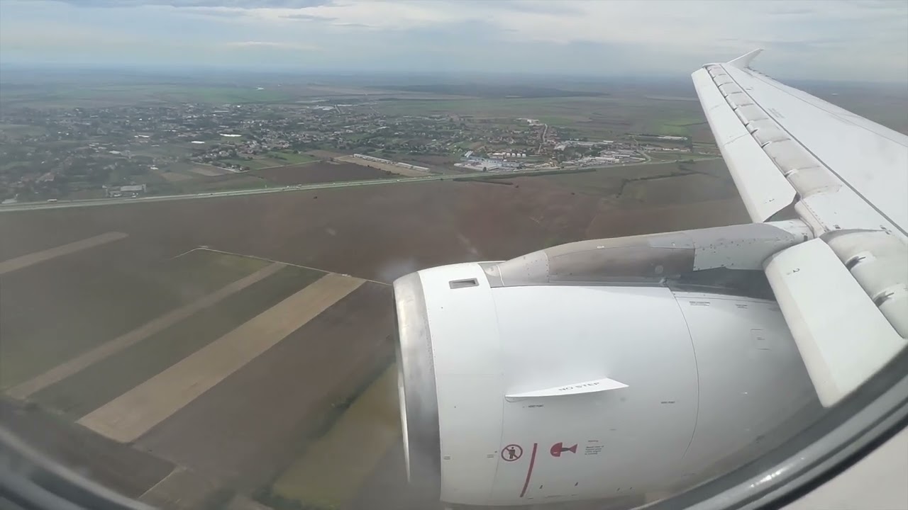Air Serbia A319 Berlin to Belgrade Takeoff and Landing