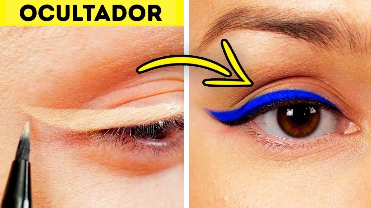 28 TRUCOS DE MAQUILLAJE BRILLANTES bellas imagenes