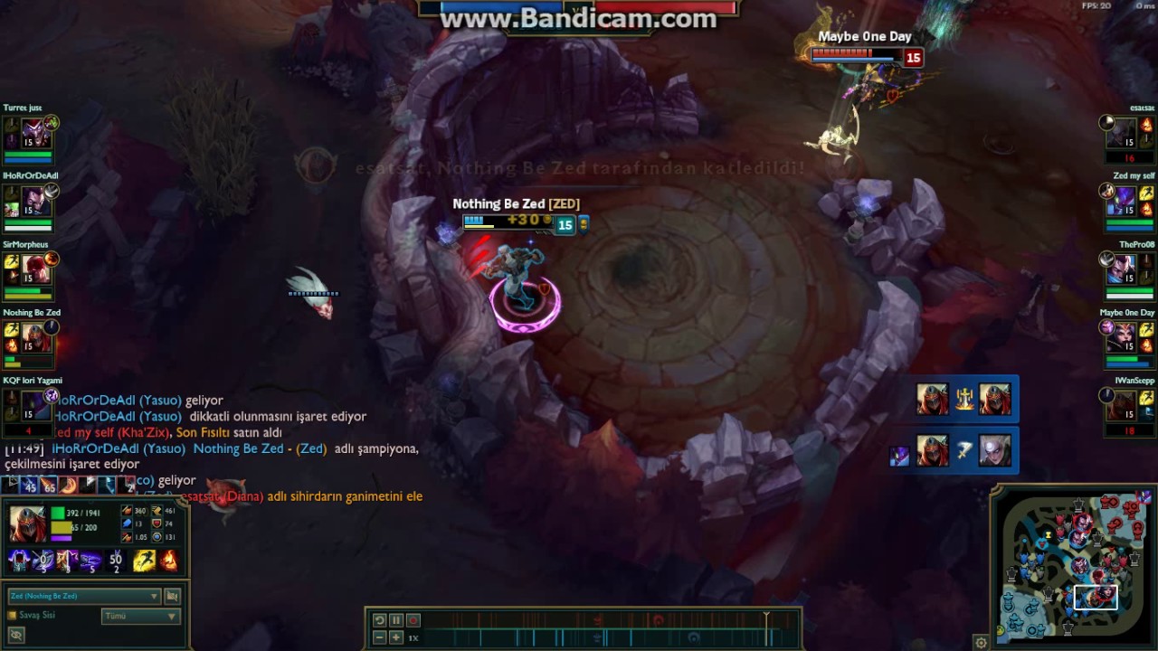 League of Legends - Blood Moon - Zed Montage - 1 - YouTube