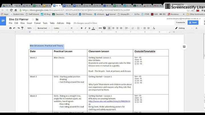 Document Outline in Google Docs - Using headings to help navigation