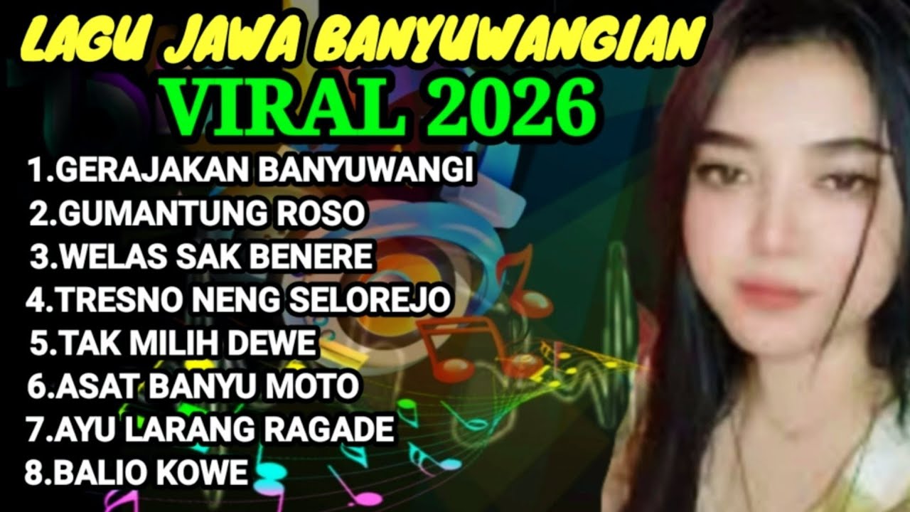 LAGU JAWA BANYUWANGIAN VIRAL 2026 PALING BANYAK DI CARI DI YOUTUBE