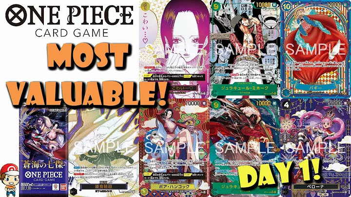 Most Valuable Cards from OP-14! Day 1! Brand New One Piece TCG Set! Boa Hancock (One Piece TCG News)