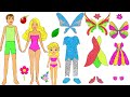 FAMILY DRESS UP DRESSES FOR FAIRY PAPER DOLLS COSTUMES ACCESSORIES PAPERCRAFTS