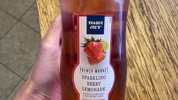 Trader Joe’s sparkling berry lemonade review