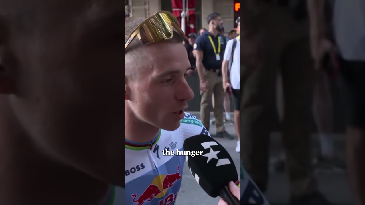Looking lean 👀 Remco Evenepoel is ready to fight it out, after cutting down to Tour de France weight