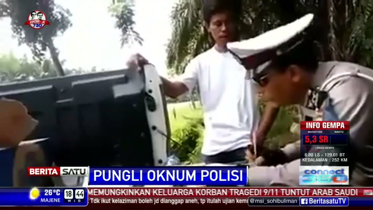 Video Amatir Oknum Polisi Lakukan Pungli YouTube