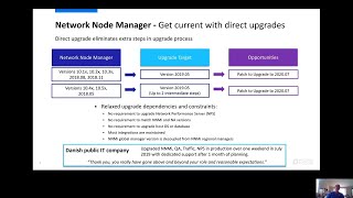 Easy Upgrades for Network Node Manager and Network Automation