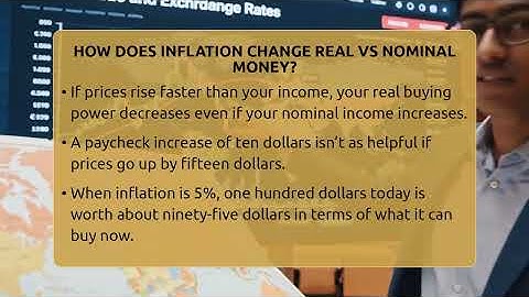 How Does **inflation** Change **real Vs Nominal** Money? - Inflation Insight Channel