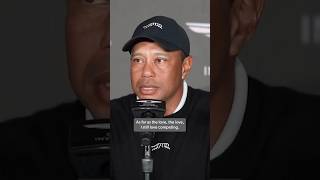 Tiger on his love for golf ❤️