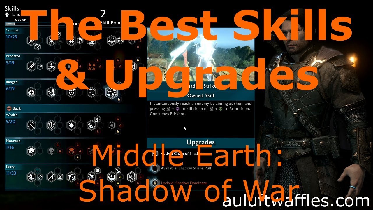 Middle-Earth: Shadow of War - All The Skills And Upgrades - GameSpot