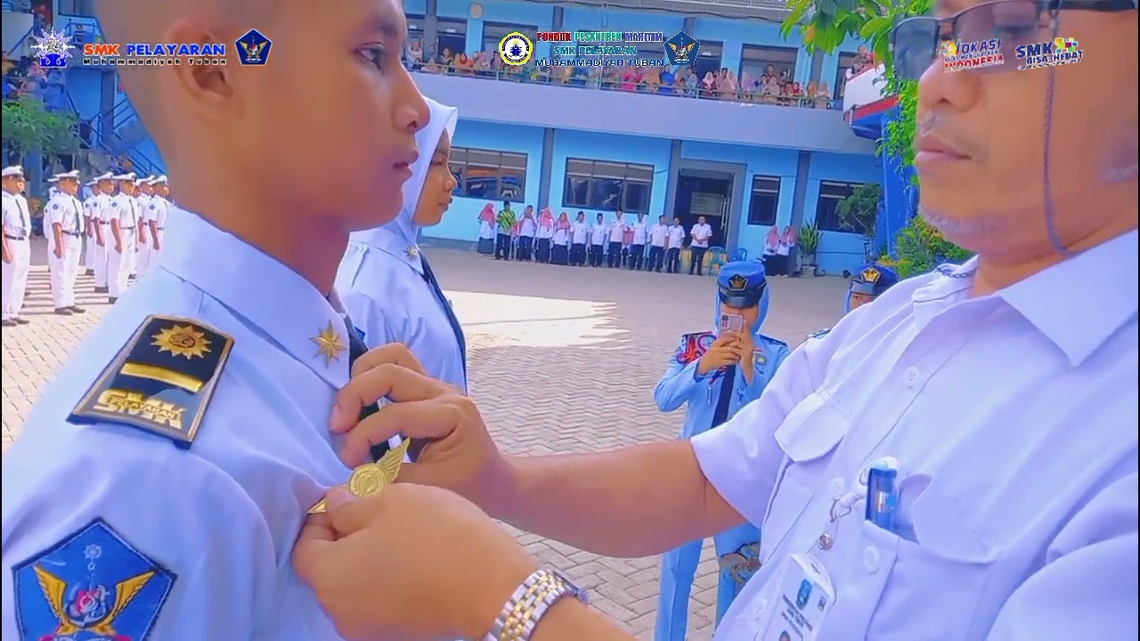 Pelantikan Taruna-Taruni SMK Pelayaran Muhammadiyah Tuban Angkatan XXIX