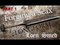 Forging a Viking Seax with Forge Welding - Longform | Part 1
