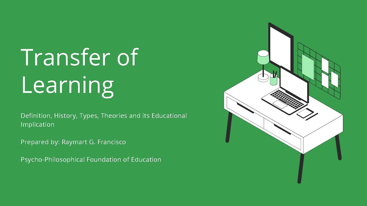 Transfer of Learning - YouTube