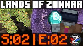 Exploring LUSH CAVES on Lands of Zankar! - S02E02 (Minecraft 1.18 SMP)