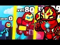 IS THIS THE STRONGEST HIGHEST LEVEL CYBORG EVOLUTION? (9999+ ARMY STICKMAN LEVEL) l Hero Wars New