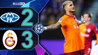 MOLDE 2-3 GALATASARAY | ŞAMPİYONLAR LİGİ PLAY OFF