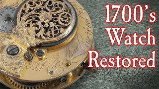 Verge Fusee Almost Defeated Me  King George III era Antique Watch Restoration