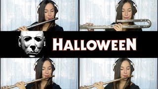 Halloween Theme Flute Cover | With Sheet Music!