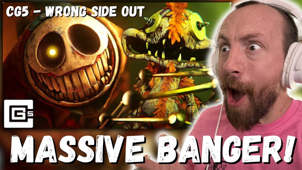 MASSIVE BANGER!!! CG5 - Wrong Side Out (from Poppy Playtime: Chapter 5) REACTION!!!