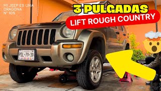How to Lift a Jeep Liberty 3" - Rough Country Lift Kit