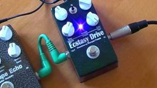 Wampler Pedals: Ecstasy Drive (with Faux Tape Echo) - YouTube