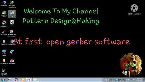 How To Use Gerber software 8.9 Icon Part -1