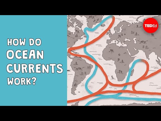 ocean currents map for kids