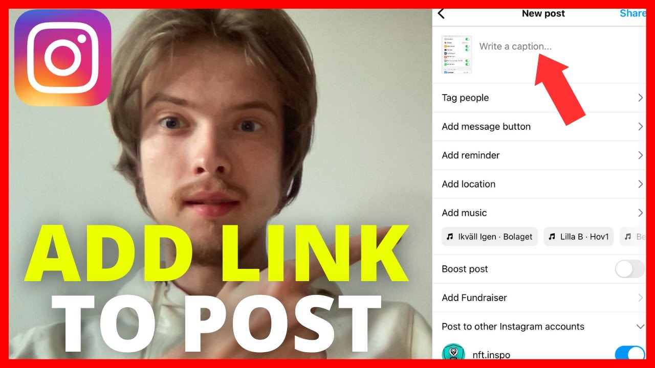 How To Add Clickable Link In Instagram Post UPDATE 2023 YouTube