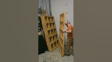 “Free” Lumber Storage from Trash