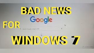Google Chrome support  now end for windows 7 🤒 | update not available for windows 7 OS | 👇