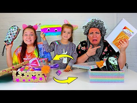 Back To School Switch Up Challenge W Granny x Ruby And Bonnie