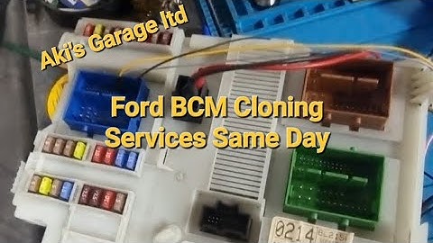 Ford Body Control Module BCM Cloning Service by IO Terminal, Plug and Play