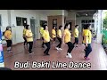 My grandmom my heroine line dance demo by budi bakti line dance