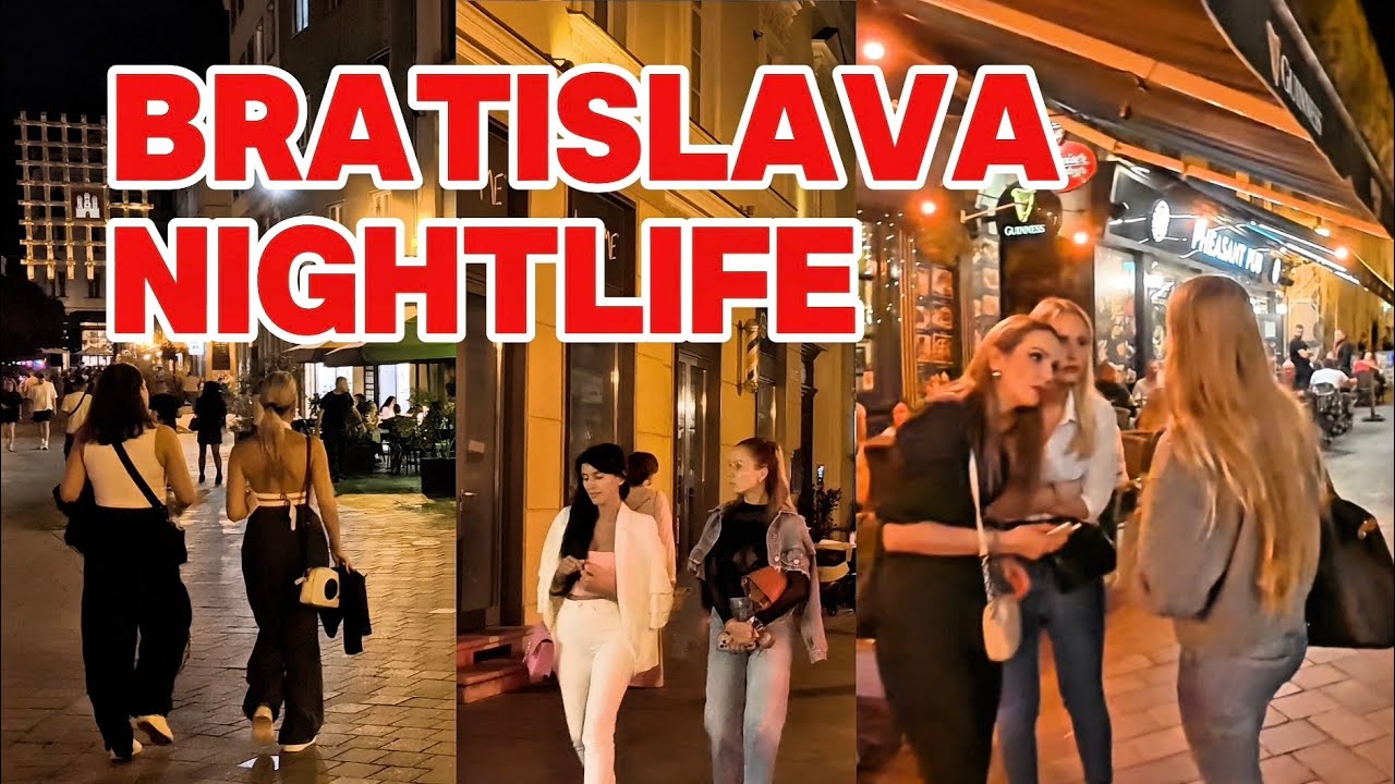 Как провести одну ночь в Братиславе, Словакия? Лучшая ночная жизнь в Европе!