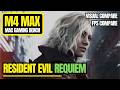 Resident Evil Requiem on M4 Max — 1440p DLSS Tested via CrossOver 26