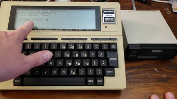 How to bootstrap a TPDD2 - Tandy Portable Disk Drive